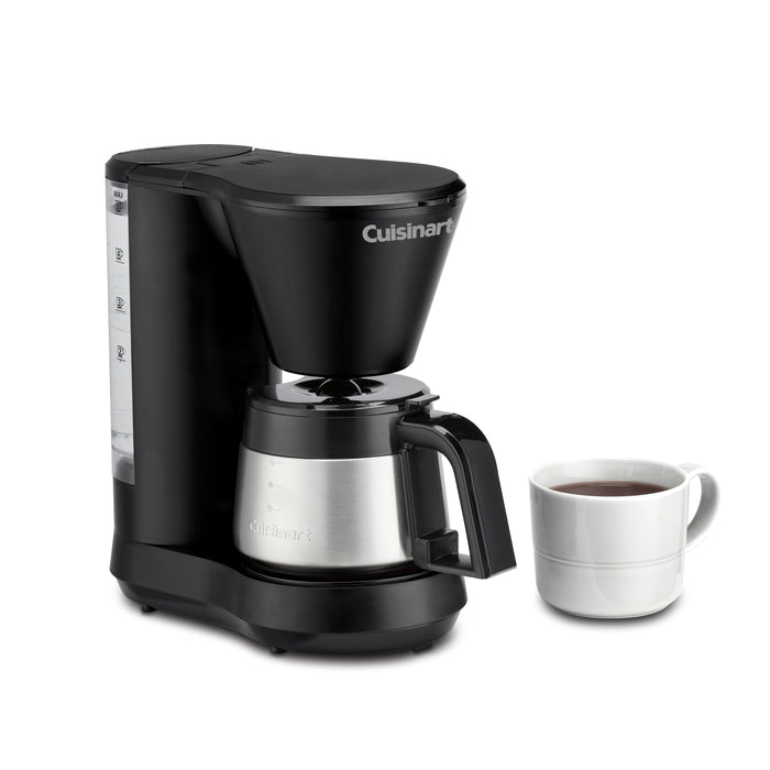 Cafetière filtre 5 tasses avec carafe en acier inoxydable, Cuisinart