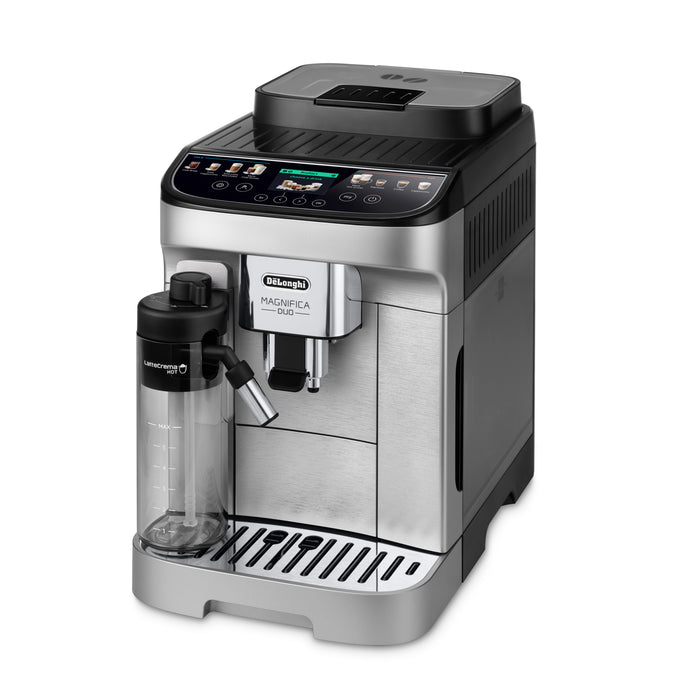 Machine espresso automatique, argent, Magnifica Duo, DeLonghi