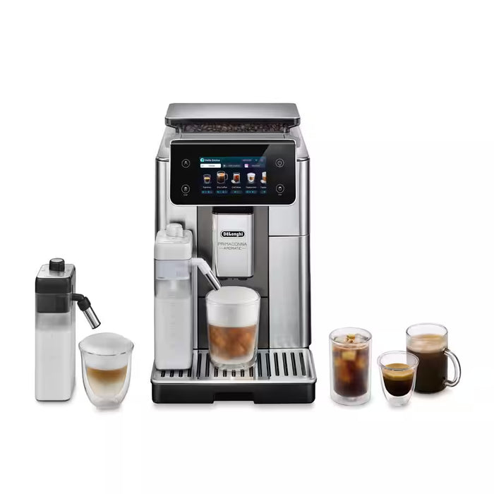 Machine espresso automatique, argent, PrimaDonna Aromatic, DeLonghi