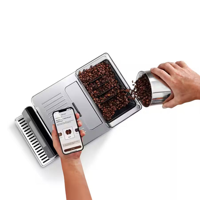 Machine espresso automatique, argent, PrimaDonna Aromatic, DeLonghi