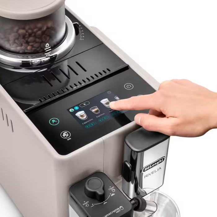 Machine espresso automatique, beige, DeLonghi Rivelia