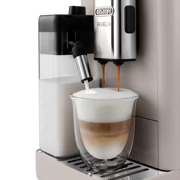 Machine espresso automatique, beige, DeLonghi Rivelia