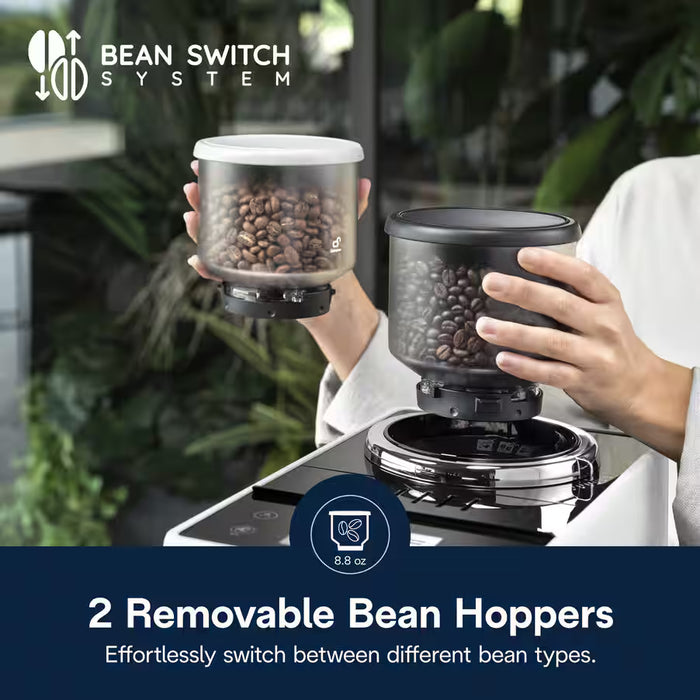 Machine espresso automatique, blanche, DeLonghi Rivelia