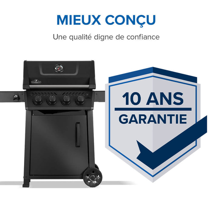 BBQ Freestyle 425, noir, Napoléon