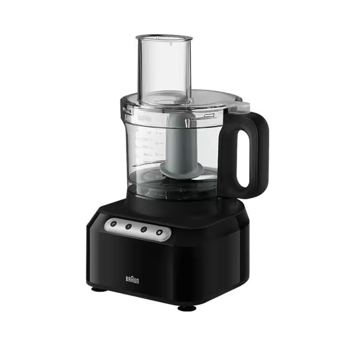 Robot culinaire, 8 tasses, noir, EasyPrep, Braun