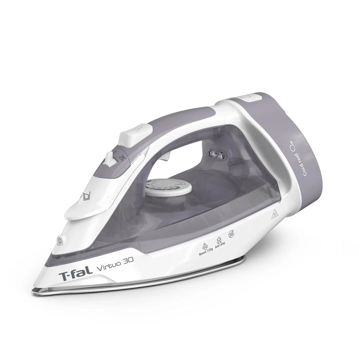 Fer à repasser à vapeur, cordon rétractable, T-fal Virtuo 30