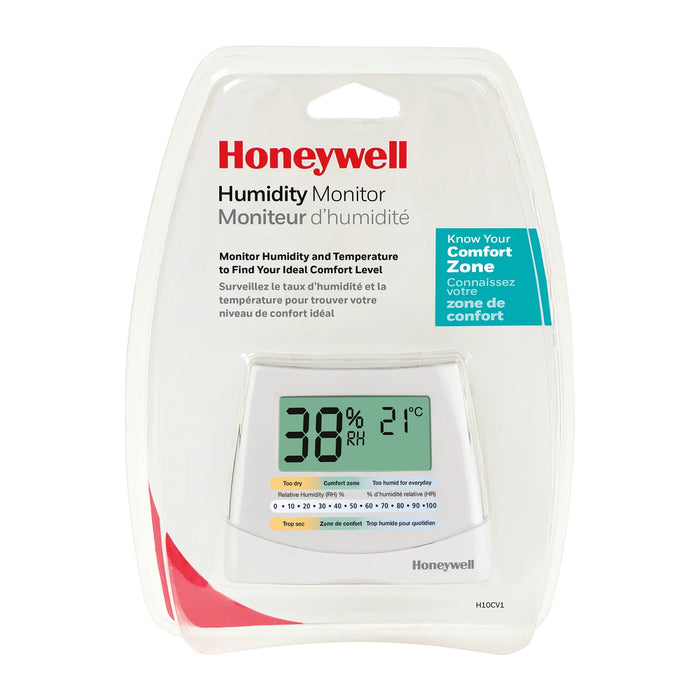 Hygromètre numérique, pour humidité et température, blanc, Honeywell