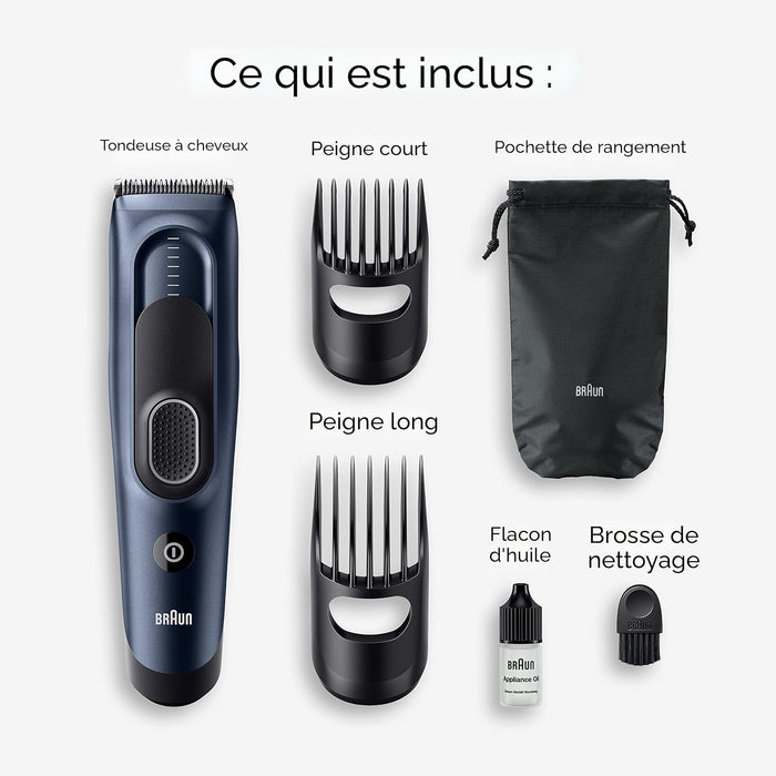 Tondeuse à cheveux, sans fil, Series 5, Braun