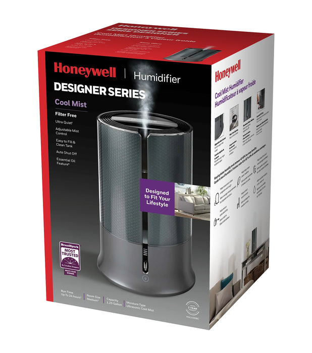 Humdificateur Ultrasonique à brume froide, noir, Honeywell