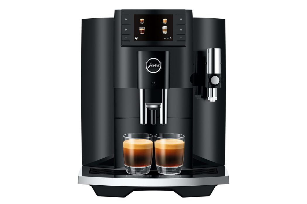Machine espresso automatique, Jura E8 noire (nouvelle version)