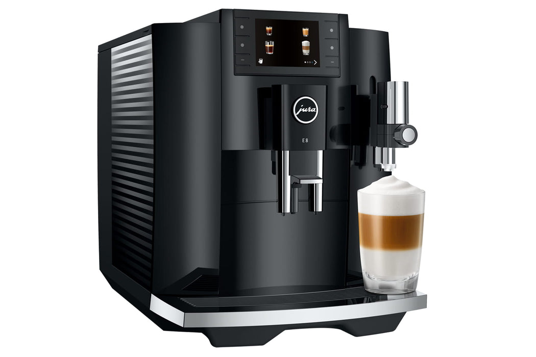 Machine espresso automatique, Jura E8 noire (nouvelle version)