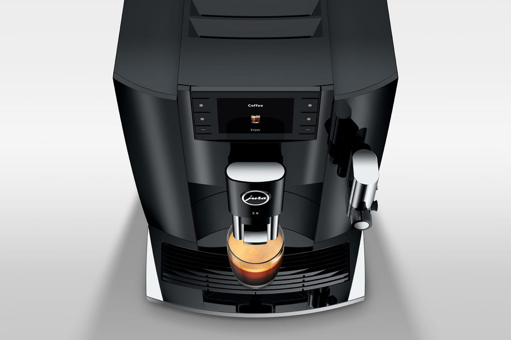 Machine espresso automatique, Jura E8 noire (nouvelle version)
