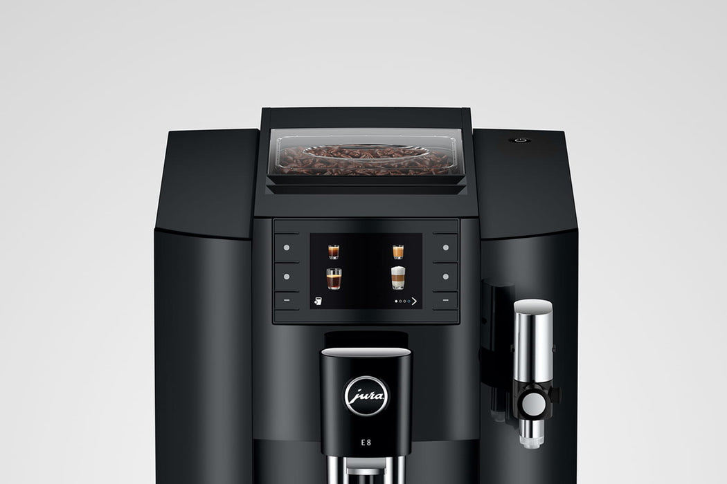 Machine espresso automatique, Jura E8 noire (nouvelle version)