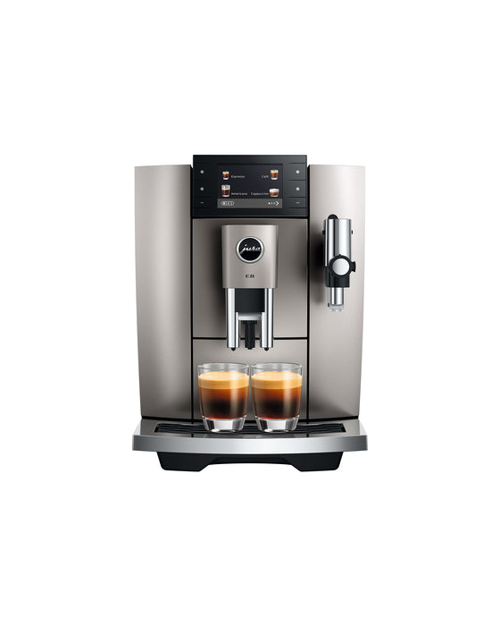 Machine espresso automatique E8, argent, Jura