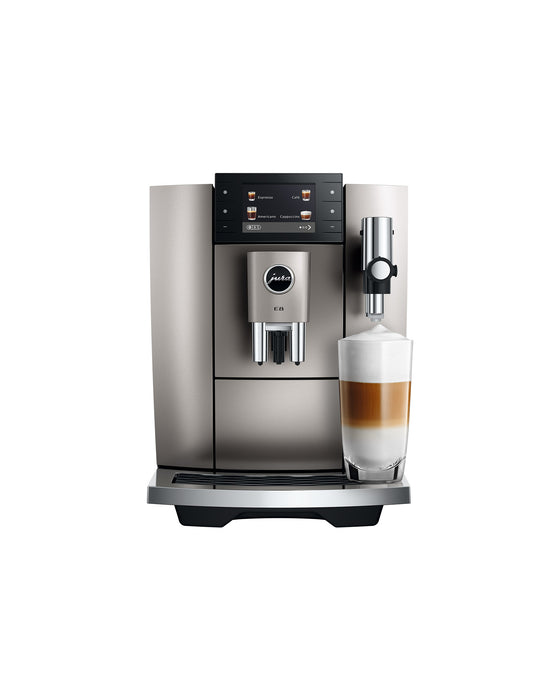 Machine espresso automatique E8, argent, Jura