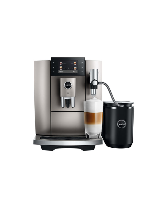 Machine espresso automatique E8, argent, Jura
