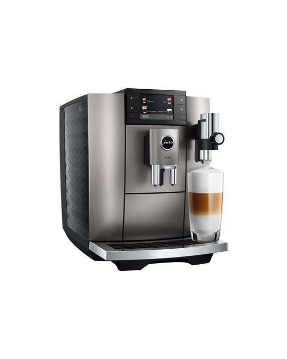 Machine espresso automatique E8, argent, Jura