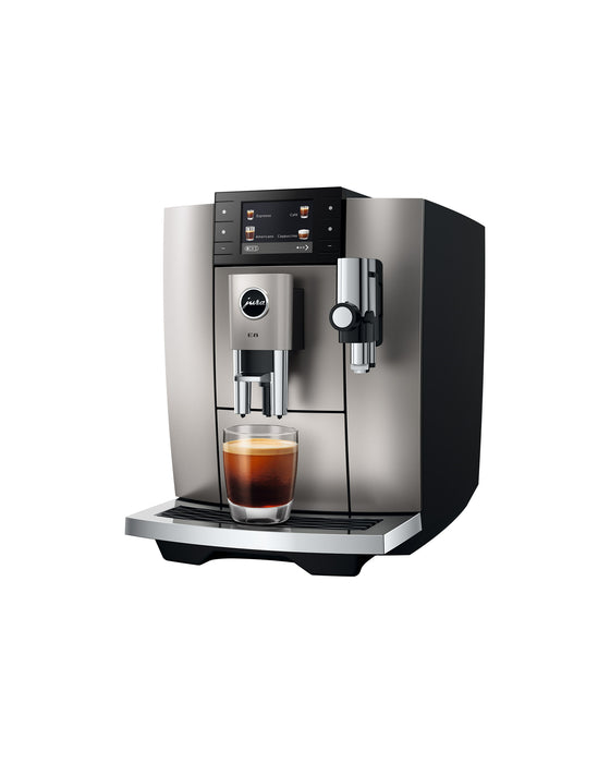 Machine espresso automatique E8, argent, Jura