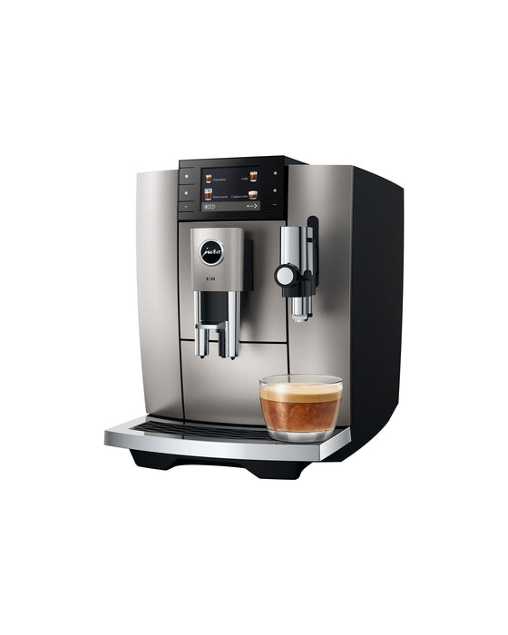 Machine espresso automatique E8, argent, Jura