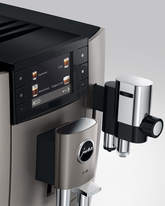 Machine espresso automatique E8, argent, Jura