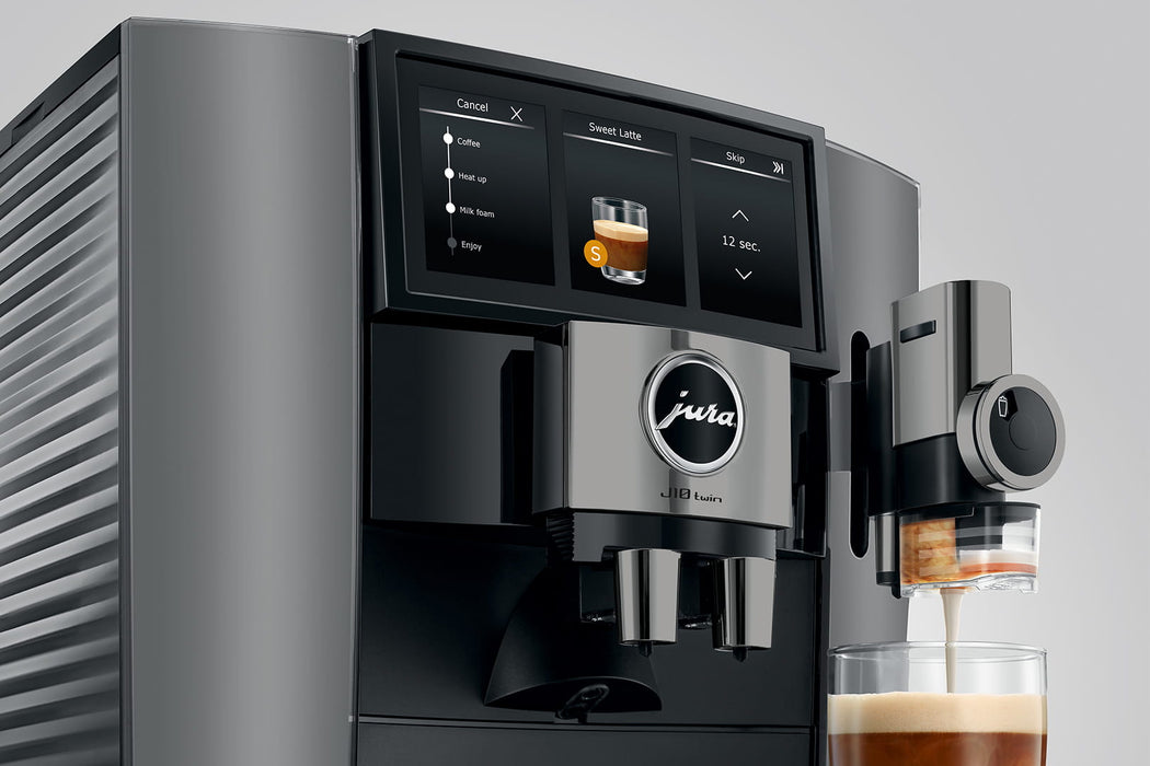 Machine espresso automatique J10 Twin, onyx, Jura