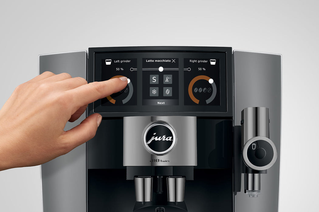 Machine espresso automatique J10 Twin, onyx, Jura