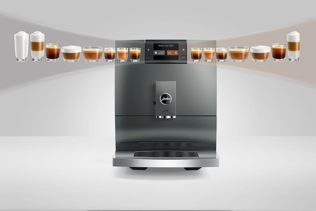Machine espresso automatique C9, grise, Jura