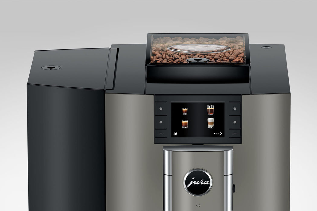 Machine espresso automatique X10, grise, Jura (Nouvelle version)