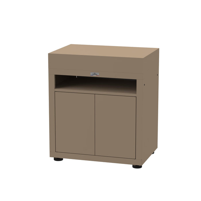 Meuble avec tablette, taupe, Le Marquier