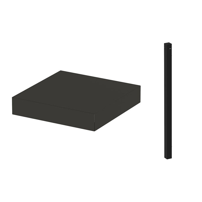 Module d'angle de comptoir, gris cargo, ENO