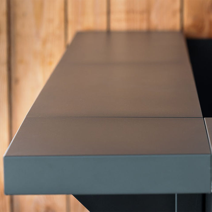 Module d'angle de comptoir, gris cargo, ENO