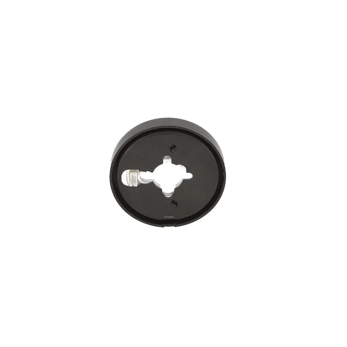 Disque lumineux de bouton de contrôle, noir, large, Napoléon