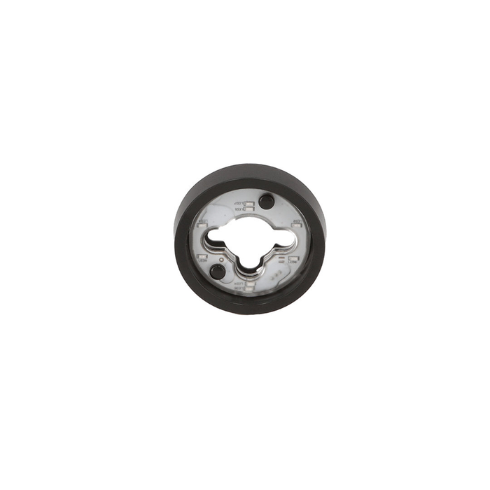 Disque lumineux de bouton de contrôle, noir, petit, Napoléon