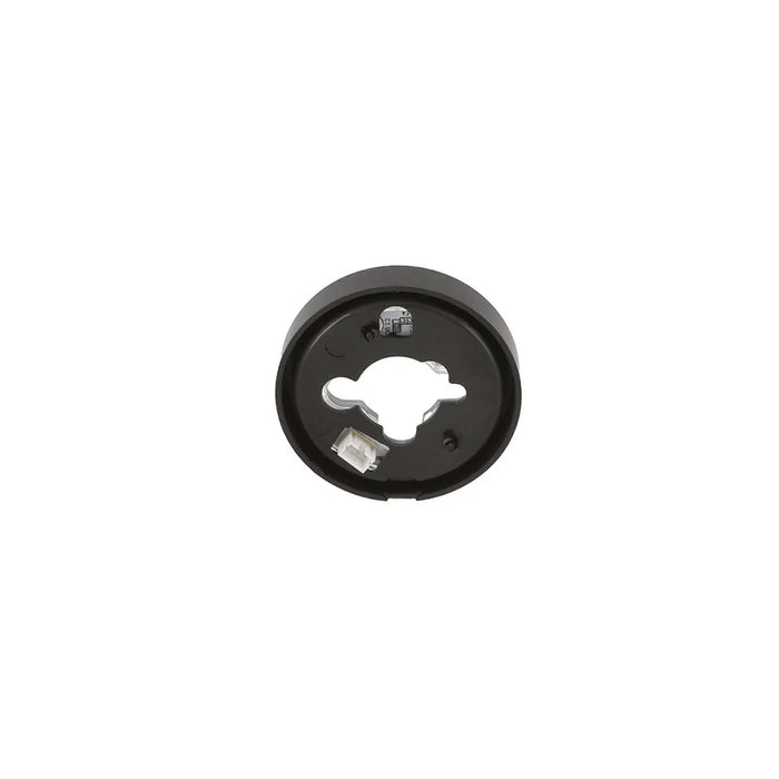 Disque lumineux de bouton de contrôle, noir, petit, Napoléon