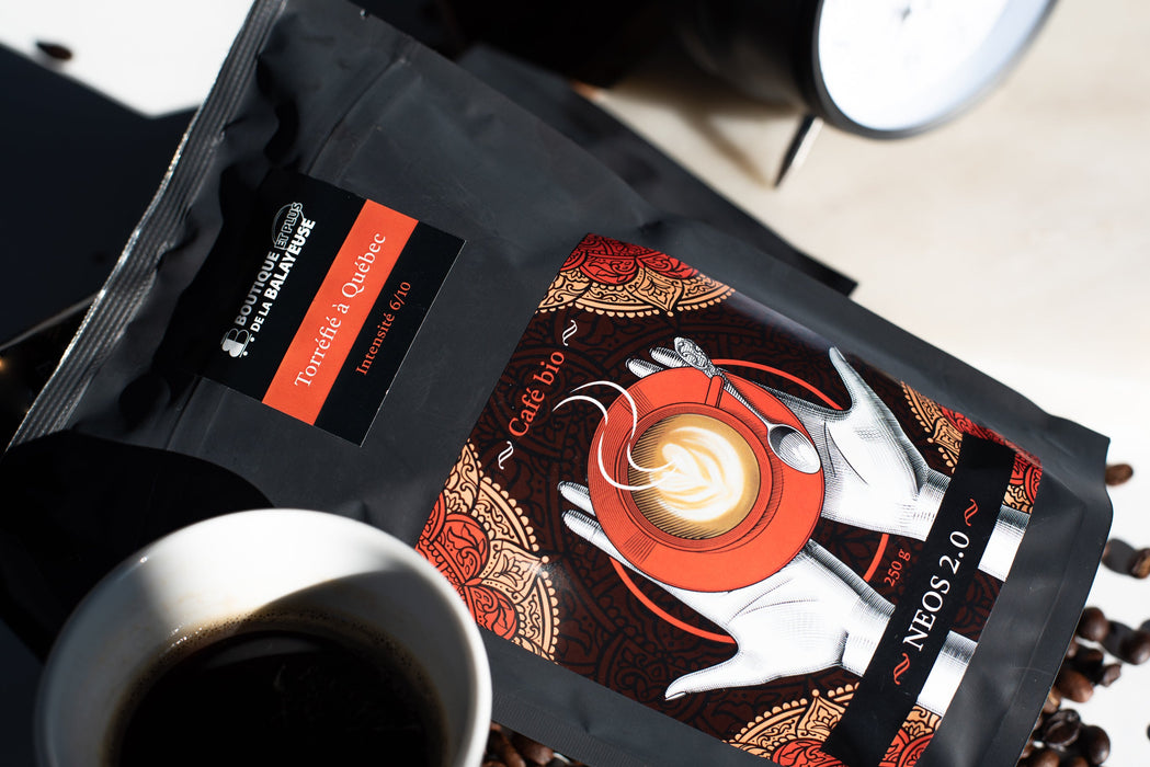 Café en grains Neos 2.0, Boutique de la Balayeuse