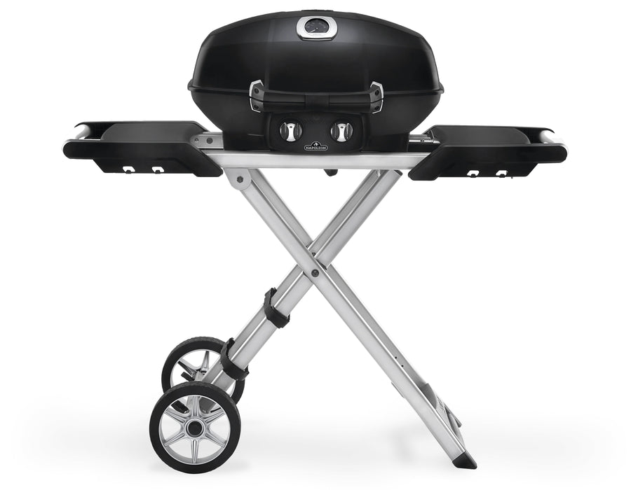 BBQ portatif, noir, Napoléon TravelQ Pro 285X (avec socle ciseaux)