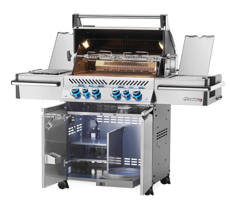 BBQ Prestige Pro 500 Series 3, acier inoxydable, Napoléon