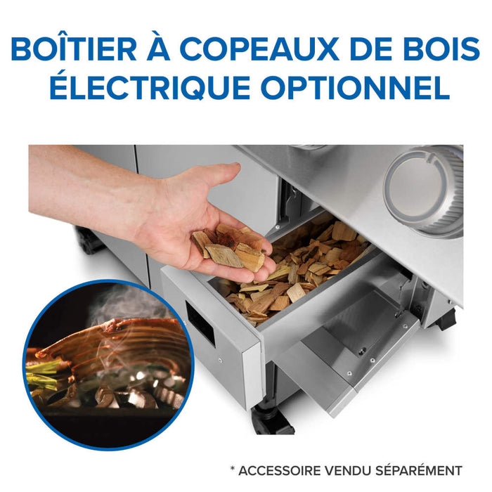 BBQ Prestige PRO 500, connecté, acier inoxydable, Napoléon