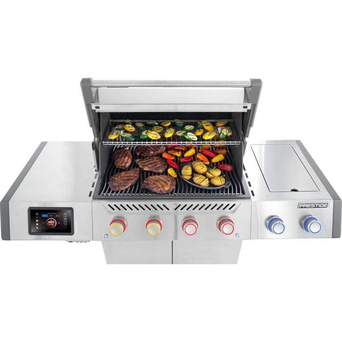 BBQ Prestige PRO 500, connecté, acier inoxydable, Napoléon