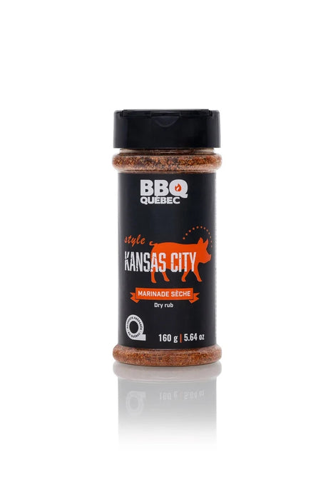 Épices BBQ Kansas, 160 gr, BBQ Québec
