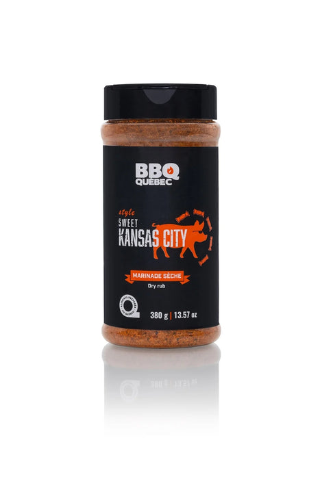Épices BBQ Sweet Kansas, 380 gr, BBQ Québec