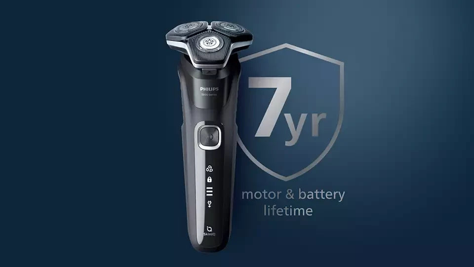Rasoir rechargeable pour homme, bordeaux, sec et humide, Series 5000, Philips (S5881)