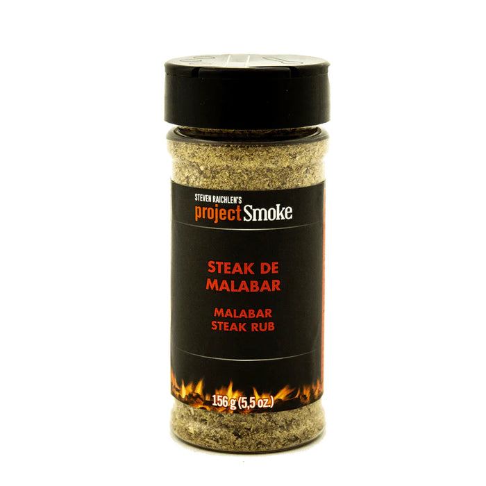 Épices BBQ Steak de Malabar, 156 gr, Steven Raichlen