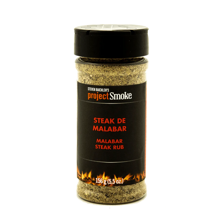 Épices BBQ Steak de Malabar, 156 gr, Steven Raichlen