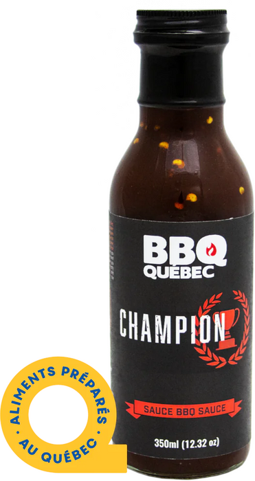 Sauce BBQ 350 ml, Champion, BBQ Québec