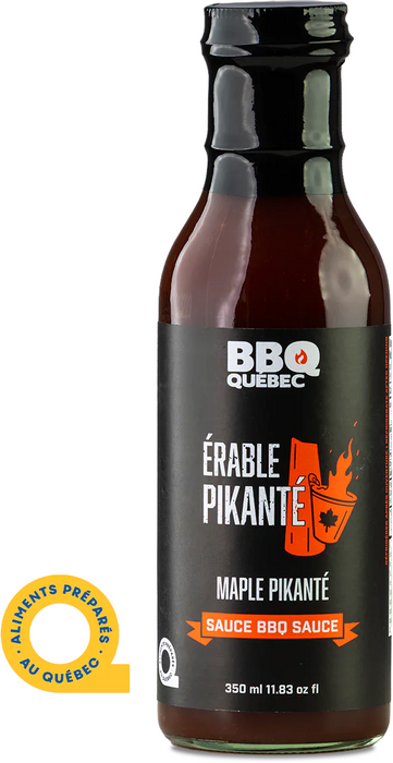Sauce BBQ 350 ml, Érable Pikanté, BBQ Québec
