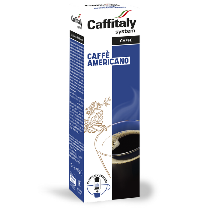 Capsules de café Américano, Caffitaly (boîte de 10)