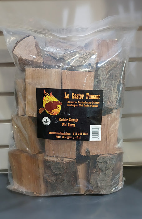 Morceaux de bois, 10 lb, Castor Fumant