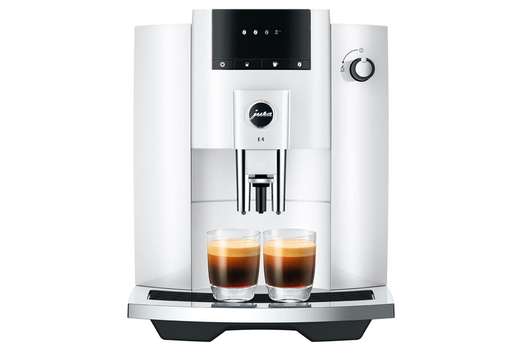 Machine espresso automatique, blanche, Jura E4