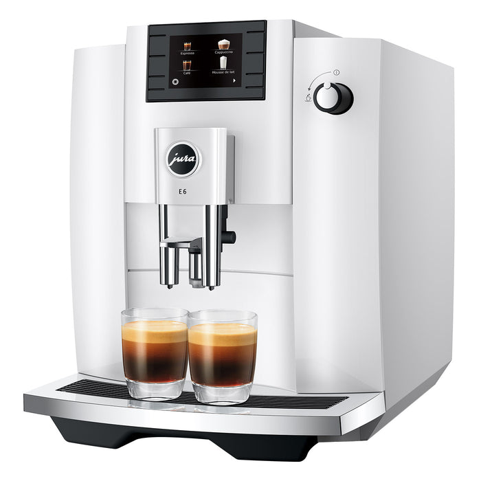 Machine espresso automatique, Jura E6 Blanche